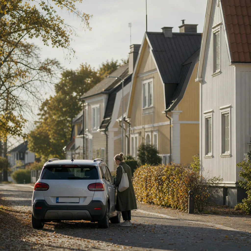 Citroën C3 på en stadsgata