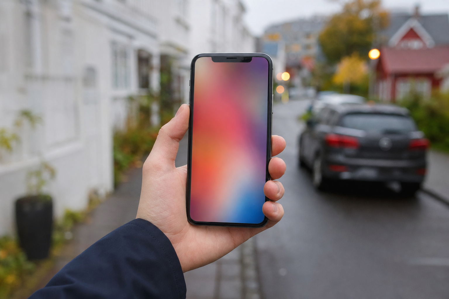 Digital teckningsprocess för bilförsäkring på dator